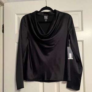 NWT Worthington Satin dress shirt S